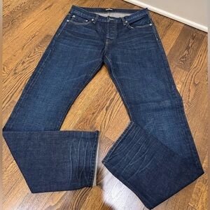 Baldwin Dark Blue Flare Jeans